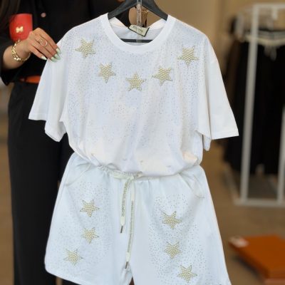 ست تیشرت شلوارک ستاره:916
