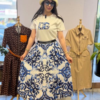 ست تیشرت دامن DGکد:935